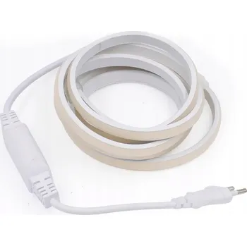 Žárovka Sada LED pásku studená bílá COB 288 230V 8M IP67 mléčný kryt