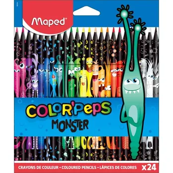 Kresba Pastelky Maped Color'Peps Monster Sada 24 kusů