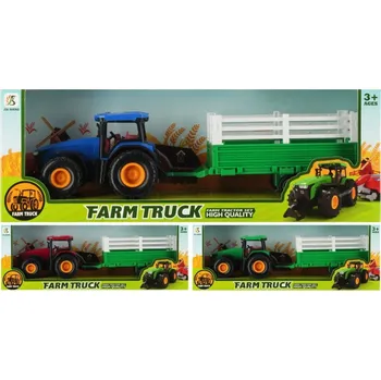 autíčko Traktor s příslušenstvím MEGA CREATIVE 572045