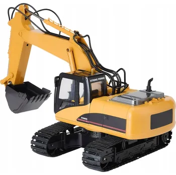 RC model auta Dálkově Ovládaný Bagr 15-Kanálový 2,4 GHz Ovladač z ABS Plastu