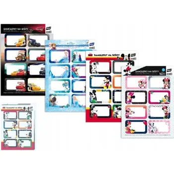 samolepka Samolepky na sešit MFP Paper barevné, 8 ks