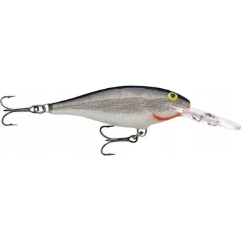 Umělá nástraha RAPALA SHAD RAP wobler 9cm, 15g, hloubka ponoru 2,4-4,5m, barva S