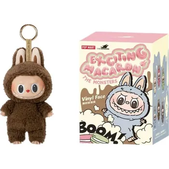 plyšák Plyšová figurka ve stylu Labubu - hnědý Chestnut Cocoa (V1 Exciting Macaron edition)