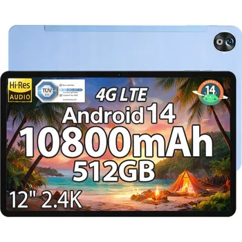 Mobilní telefon Tablet DOOGEE T40 Pro 12" 20 GB / 512 GB modrý