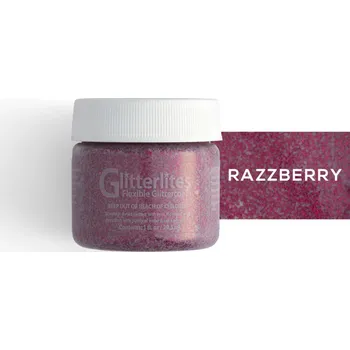 Výtvarná barva Barva na kůži Angelus Glitterlites paint 1 fl.oz. (29,5 ml) Barva: Razzperry