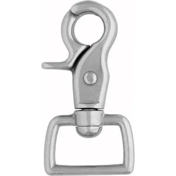 Jištění Weaver Leather #5015 Vypouštěcí karabina Nerez Profi Velikost: 5/8" (16 mm)