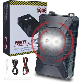 Odpuzovač zvířat 5-12V ODPUZOVAČ KUN A MYŠÍ do AUTA - PROTI HLODAVCŮM