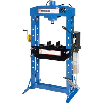 Dílenský lis Airpress Hydraulický lis 50T s přídavným pedálem 190 mm 79350-1