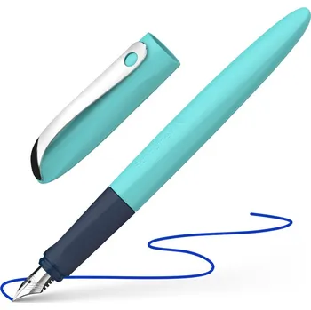 SCHNEIDER Plnicí pero Schneider Wavy tyrkysová 609560
