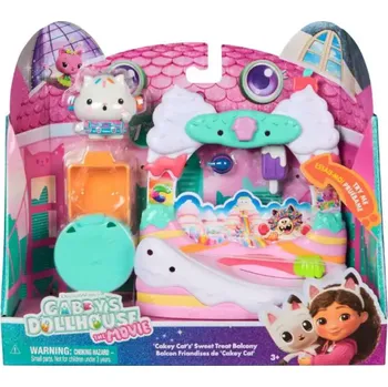 Gábinin kouzelný domek Hrací set Gábi ve film Cakey Cats Sweet Treat Balkonek