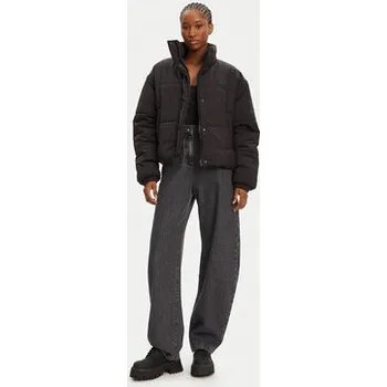 Pánská casual bunda HUGO Bunda pro přechodné období Faren-1 50545657 Černá Regular Fit XXL