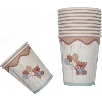 Jednorázové nádobí Na jedno použití papírové Kelímky 220ml 6 Ks už se nemůžu dočkat