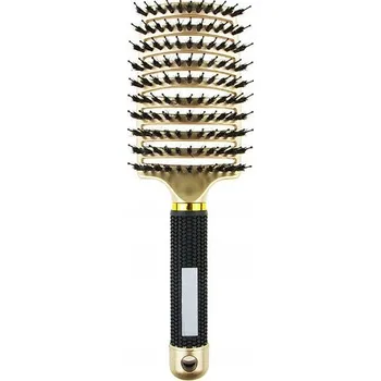 kartáč na vlasy Kartáč na vlasy s kančími štětinami, profilovaný, pro rozčesávání a masáž