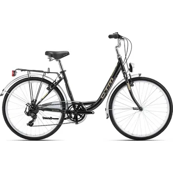 Městské kolo CTM OLIVIA 2.0 matná černá 2026 Velikost rámu: 17" (430)