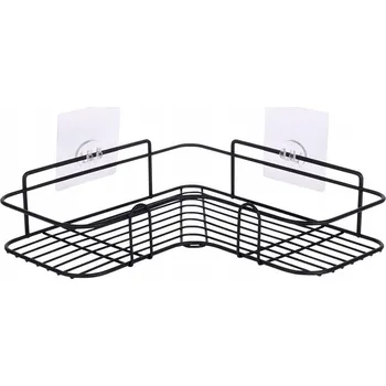 Drátěná police POLIČKA DO KOUPELNY nalepovací samolepicí do sprchy na kosmetiku a doplňky