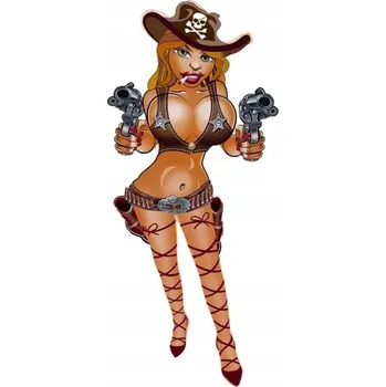 Balónek Foliový balónek Pirátka Rozlučka se svobodou 47×93,5 cm