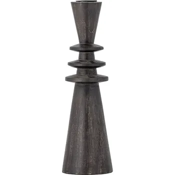 Bloomingville, Svícen na klasickou svíčku Armel 26 cm, černý - Formadore
