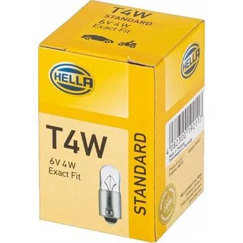 Autožárovka Žárovka, osvětlení interiéru Hella A30ACB T4W 4 W 10 ks