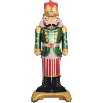 Balónek VELKÝ FÓLIOVÝ BALÓNEK LOUSKÁČEK Vánoce VÁNOCE 55x124 cm