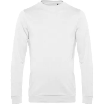 Pánská mikina B&C Pánská mikina přes hlavu #Set In Barva: Bílá, Velikost: S