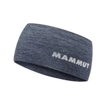 Čepice Mammut Tree Wool Headband marine melange 5784 modrá