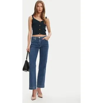 Oblečení a móda Guess Top W5YR10 Z0130 Zelená Regular Fit XS