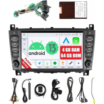Autorádio 8" ANDROID 2DIN AUTORÁDIO pro MERCEDES BENZ W203 W209 G W463 4/64GB LTE DSP CARPLAY