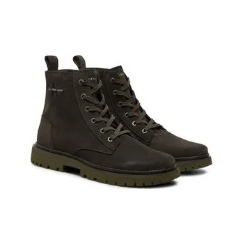 Dámská zimní obuv Calvin Klein Jeans Kotníková obuv YM0YM01070 Černá 42