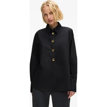 KOŠILE KARL LAGERFELD KARL DAILY POPLIN SHIRT BLACK