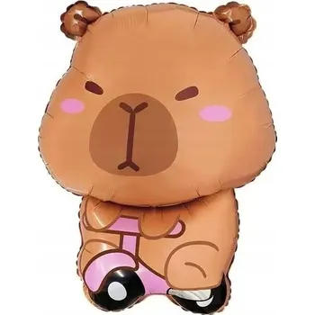 Balónek Balón Kapybara Foliový 47x65 cm – Párty dekorace/Zvířátko HIT
