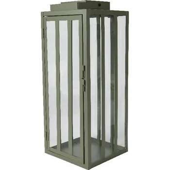 Svícen Kovová dekorativní lucerna 18x18x45 cm Elegantní lampion