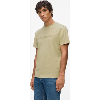 Pánská móda TRIČKO KARL LAGERFELD ESSENTIAL LOGO T-SHIRT TWILL
