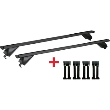 Příčník na automobil Příčníky na integrované i klasické hagusy 135 cm Black, MULTIPA