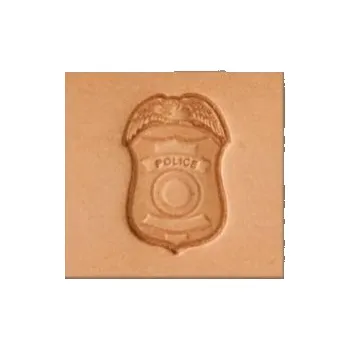 Tandy Leather 3D raznice Policejní odznak
