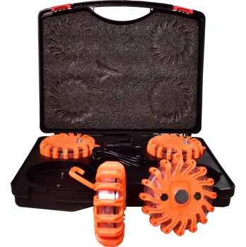 Maják Max4x4 Magnetické výstražné světelné disky 4 LED