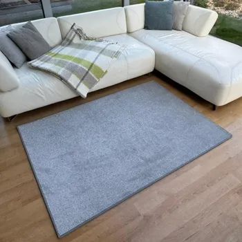 Koberec Kusový koberec APOLLO SOFT Šedý Rozměr: 50x80 cm