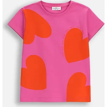 Dětské tričko Coccodrillo ZC5143210VGA růžová 30X, vel. 110