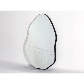 Zrcadlo Černé zrcadlo organický tvar 60x90 23F-1200