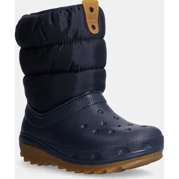 Dívčí sněhule Dětské sněhule Crocs CLASSIC NEO PUFF BOOT 207684.CLASSIC.NEO.PUFF námořnická modř 59X, EUR 28/29