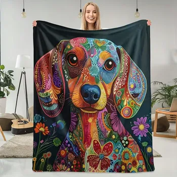 deka Deka 100pa polyester 150 cm x 200 cm, vícebarevná