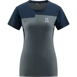 Haglöfs ROC Grip Tee Women, Steel blue/Tarn blue - dámské tričko S