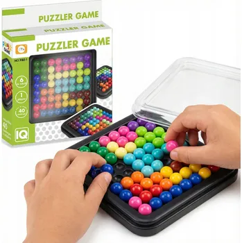 Hlavolam LOGICKÁ HRA PUZZLE IQ DESKOVÁ HRA TULIVI HLAVOLAM SKLÁDAČKA