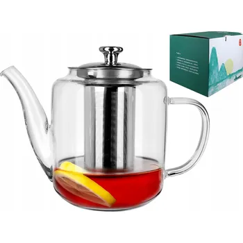 Konvice na čaj Skleněná konvice na čaj Hanipol 1,1 l