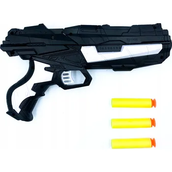 Dětská zbraň Pistole na měkké šipky s přísavkou, typ Nerf