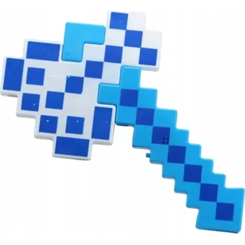 Hračka pro nejmenší DIAMANTOVÁ SEKERA MINECRAFT 35 CM LED ZVUK