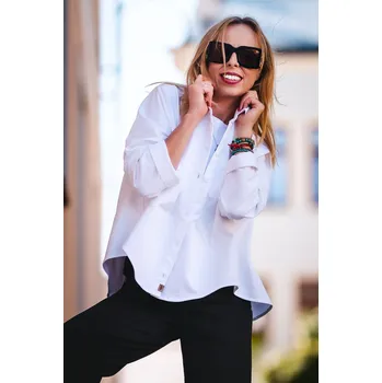 Dámská košile Jadberg Women Bílá dámská košile Bonnie Velikost: UNI