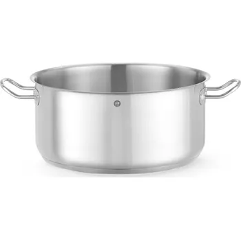 Hrnec Hendi Nízká nádoba na dušení - bez víka, HENDI, Kitchen Line, 11,9L, ⌀320x(H)150mm