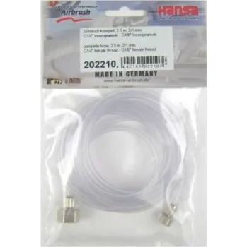 Spojovací hadička H&S 2,5 m (1/4'' – 1/8'') rovná