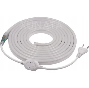 Žárovka 2835 Neonová LED páska hadice sada 25m neutrální bílá 230V IP67