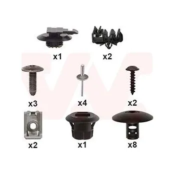 Nárazník Montážní sada, nárazník VAN WEZEL 1728793